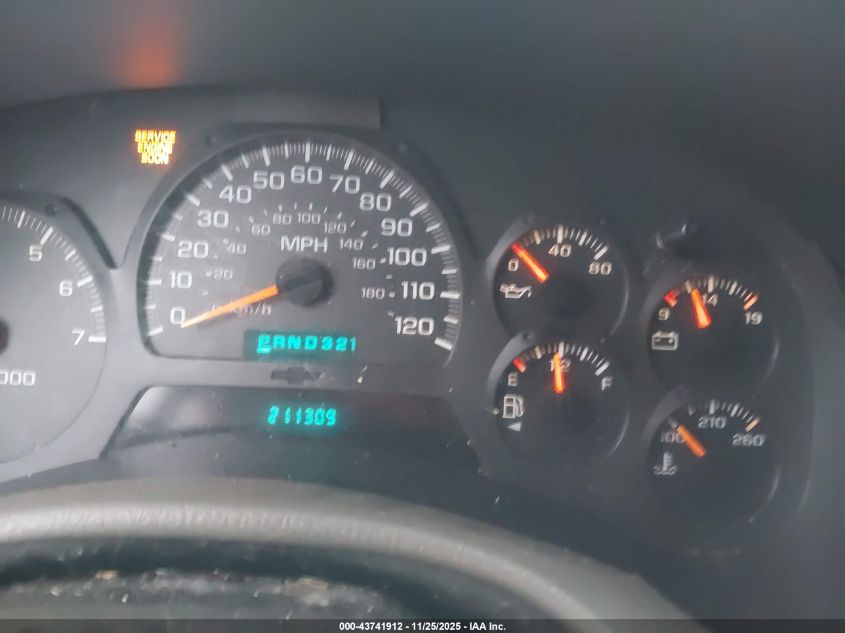 2003 Chevrolet Trailblazer Ls VIN: 1GNDS13S332156323 Lot: 43741912