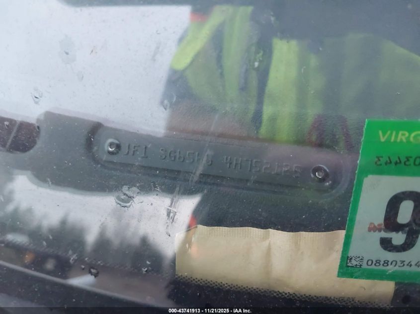 2004 Subaru Forester 2.5Xs VIN: JF1SG65664H752125 Lot: 43741913