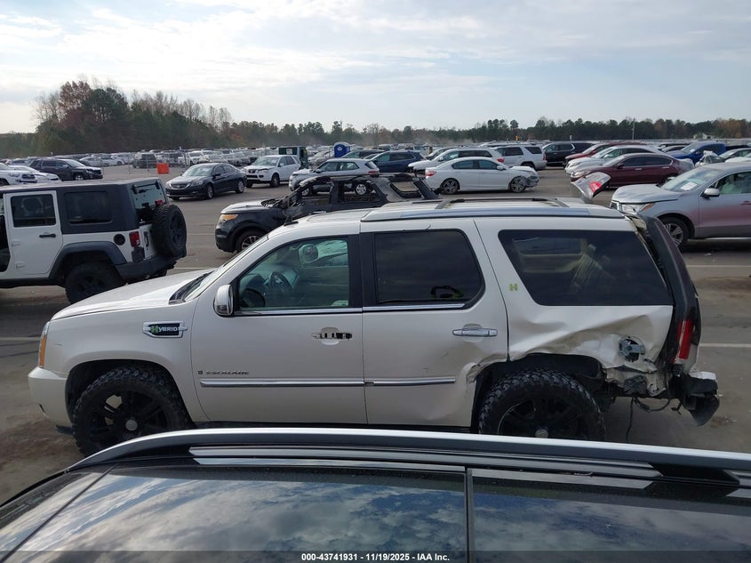 2009 Cadillac Escalade Hybrid Standard VIN: 1GYFK43519R219121 Lot: 43741931