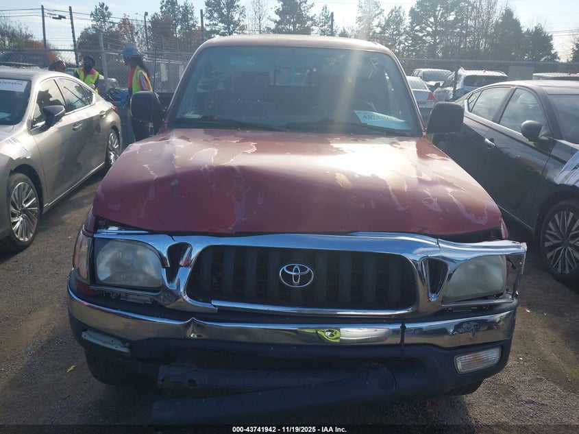 2001 Toyota Tacoma Prerunner V6 VIN: 5TEGN92N11Z755284 Lot: 43741942