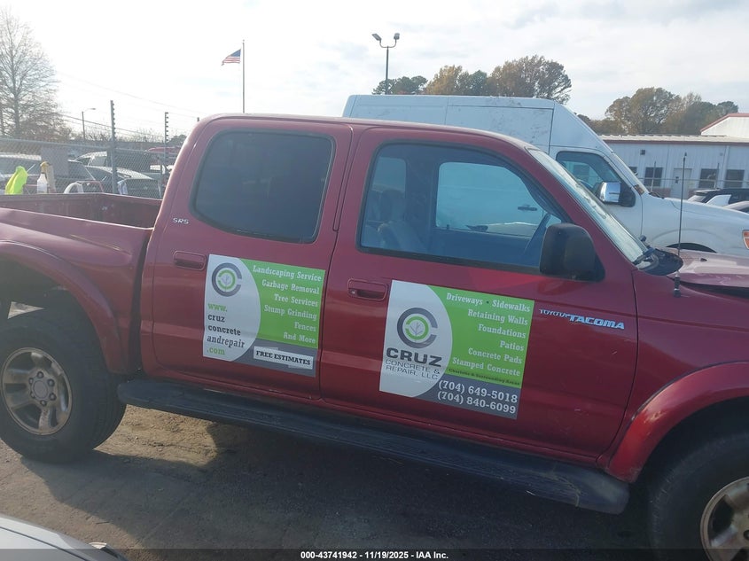 2001 Toyota Tacoma Prerunner V6 VIN: 5TEGN92N11Z755284 Lot: 43741942