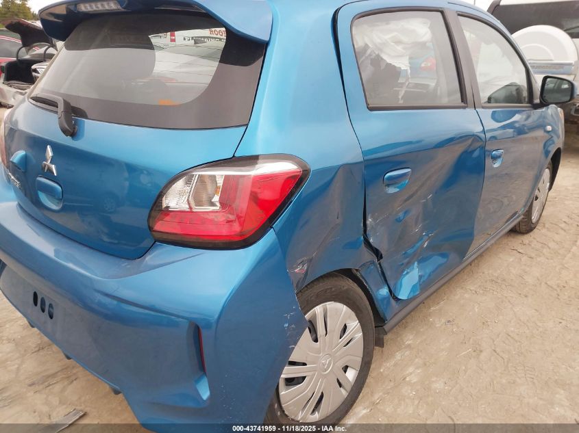 2024 Mitsubishi Mirage Es/Le VIN: ML32AUHJ7RH027952 Lot: 43741959