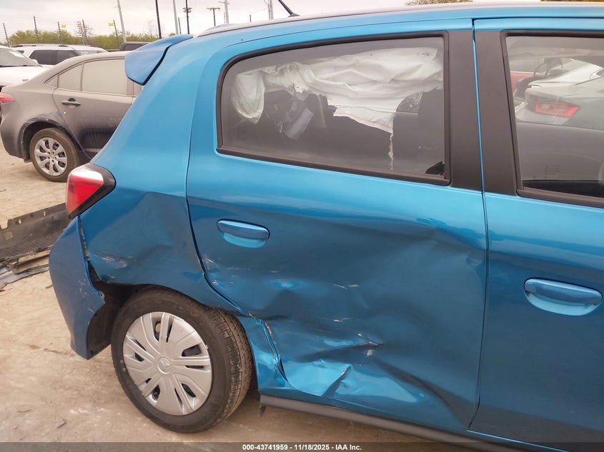 2024 Mitsubishi Mirage Es/Le VIN: ML32AUHJ7RH027952 Lot: 43741959