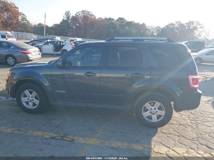 2008 Ford Escape Hybrid VIN: 1FMCU49H98KA14024 Lot: 43741960