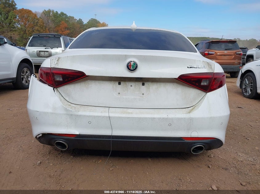 2017 Alfa Romeo Giulia Rwd VIN: ZARFAEBN5H7540336 Lot: 43741966
