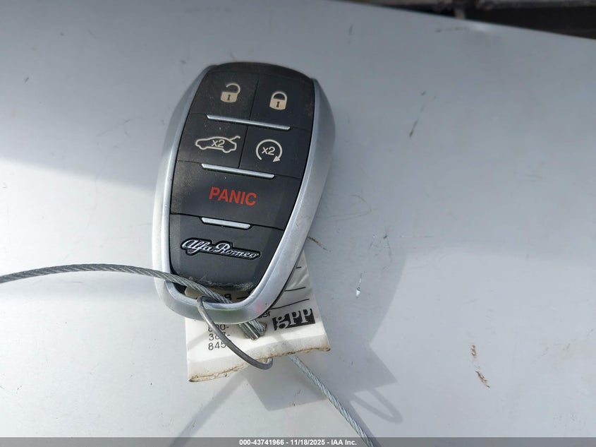 2017 Alfa Romeo Giulia Rwd VIN: ZARFAEBN5H7540336 Lot: 43741966