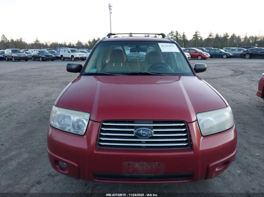 2007 Subaru Forester 2.5X VIN: JF1SG636X7G726432 Lot: 43742015