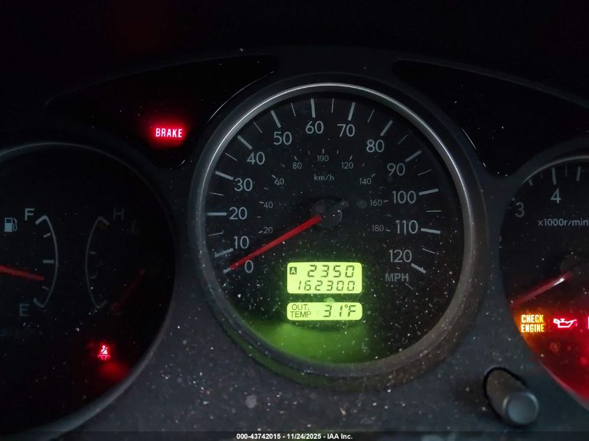 2007 Subaru Forester 2.5X VIN: JF1SG636X7G726432 Lot: 43742015