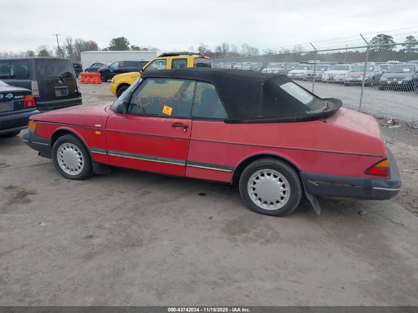 1991 Saab 900 Se VIN: YS3AL76L4M7010817 Lot: 43742034