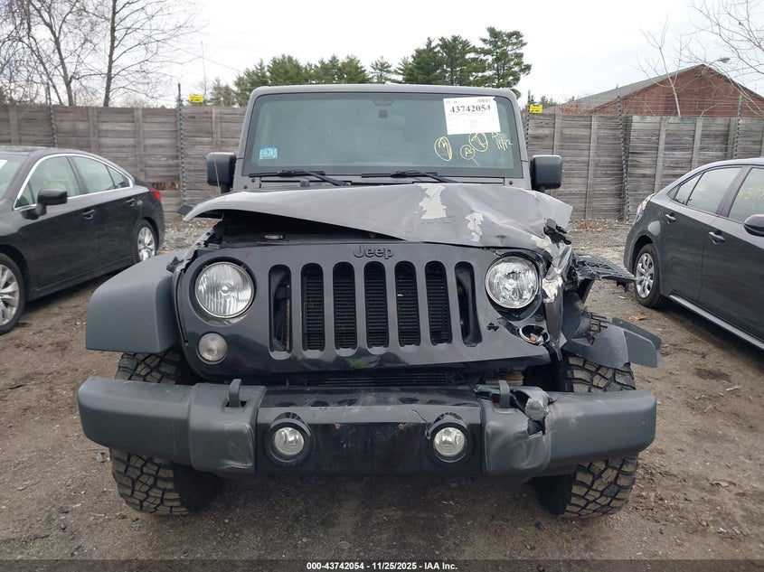 2014 Jeep Wrangler Unlimited Willys Wheeler VIN: 1C4BJWDG2EL299027 Lot: 43742054