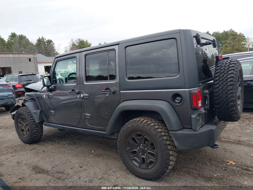 2014 Jeep Wrangler Unlimited Willys Wheeler VIN: 1C4BJWDG2EL299027 Lot: 43742054