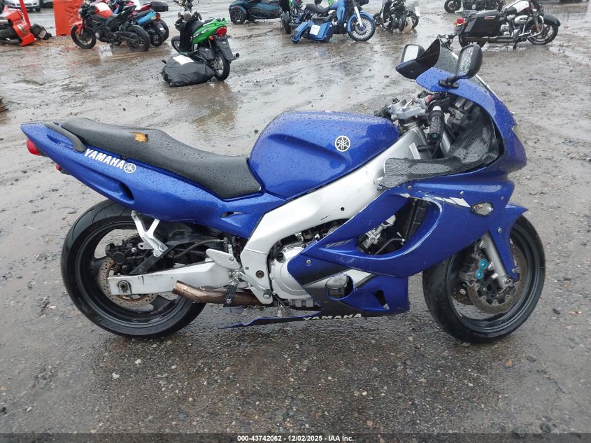 2007 Yamaha Yzf600 R VIN: 0JYARJ10E37A00166 Lot: 43742062