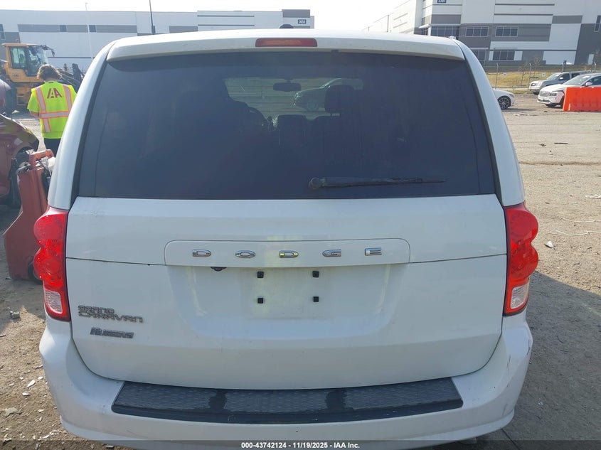 2016 Dodge Grand Caravan Se Plus VIN: 2C4RDGBG2GR124642 Lot: 43742124