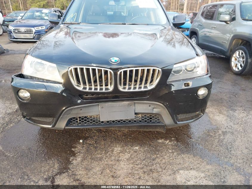 2014 BMW X3 xDrive35I VIN: 5UXWX7C52E0E75132 Lot: 43742153