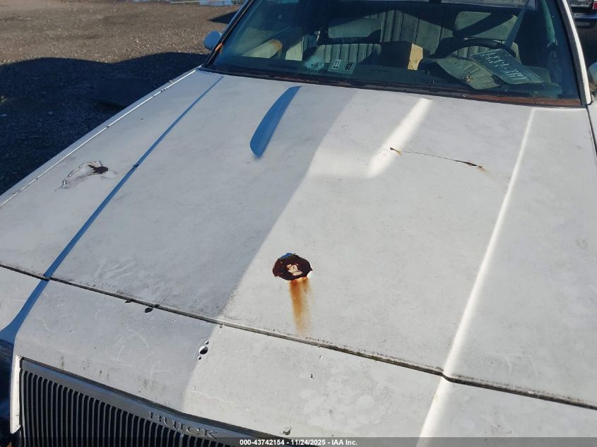 1986 Buick Regal T-Type VIN: 1G4GK4777GP425747 Lot: 43742154