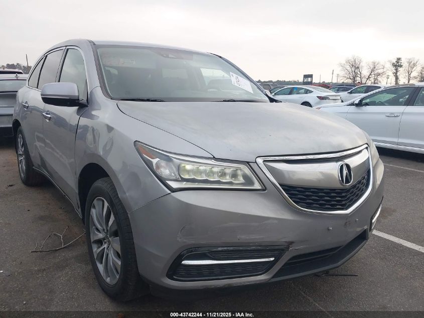 ACURA MDX TECHNOLOGY ACURAWATCH PLUS PACKAGES/TECHNOLOGY PACKAGE