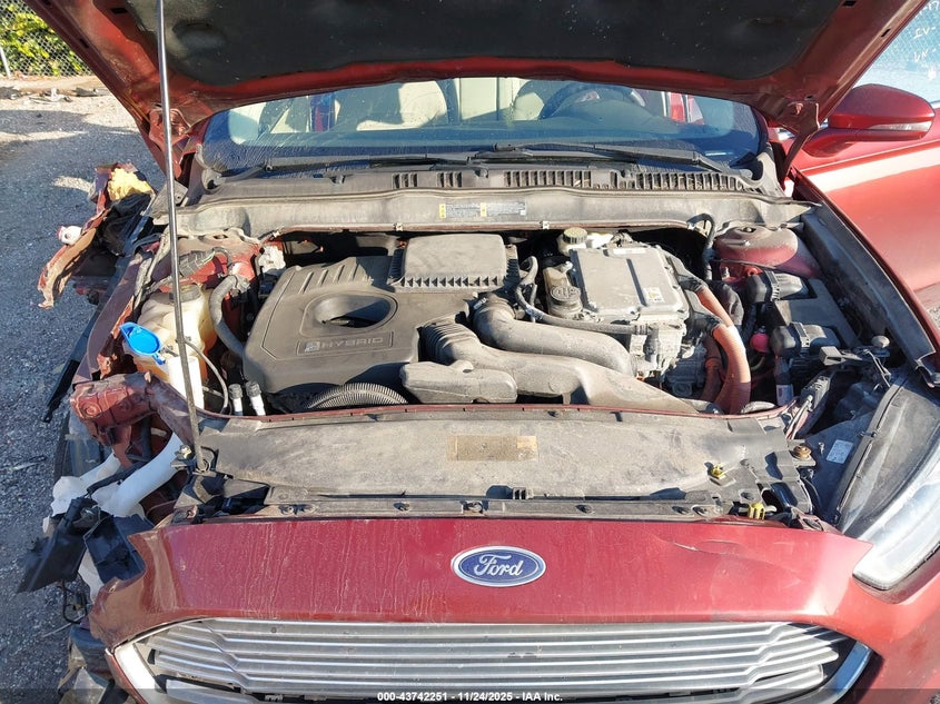 2014 Ford Fusion Hybrid Se VIN: 3FA6P0LU9ER244537 Lot: 43742251