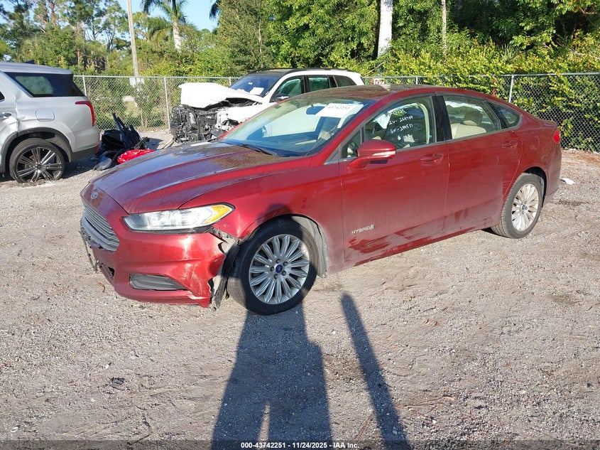 3FA6P0LU9ER244537 2014 FORD FUSION photo no. 2