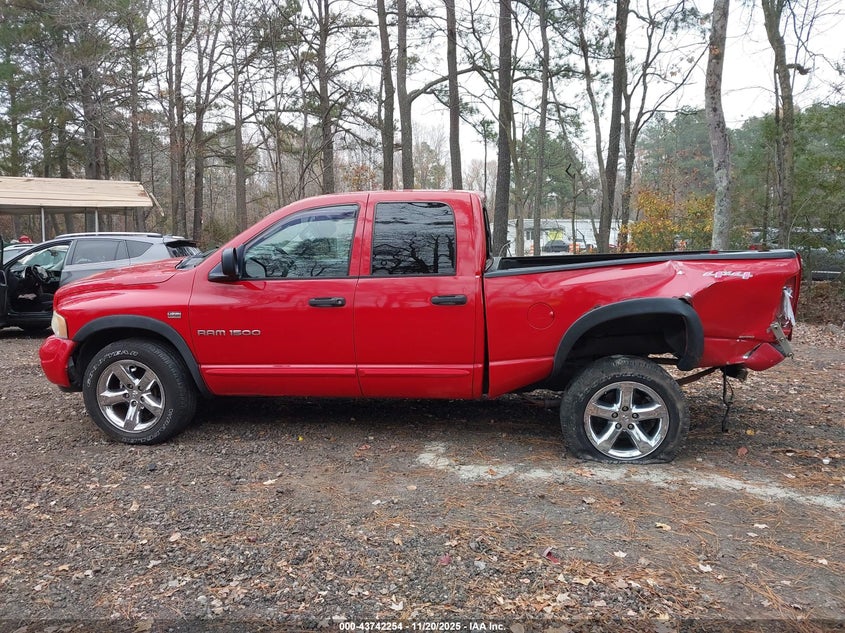 2005 Dodge Ram 1500 Slt/Laramie VIN: 1D7HU18D65S101050 Lot: 43742254