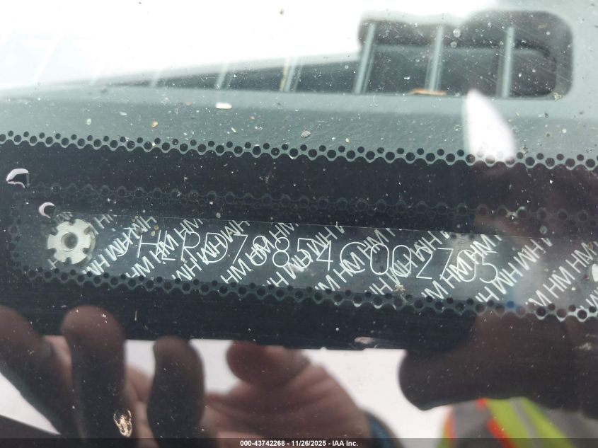 2004 Honda Cr-V Ex VIN: JHLRD78854C002705 Lot: 43742268