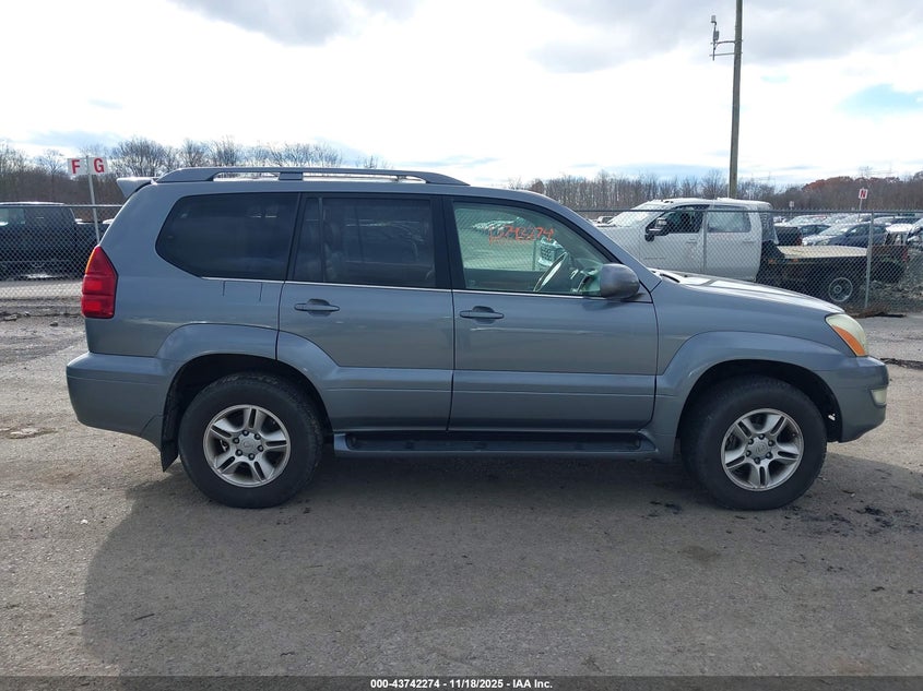 2004 Lexus Gx 470 VIN: JTJBT20X240054590 Lot: 43742274