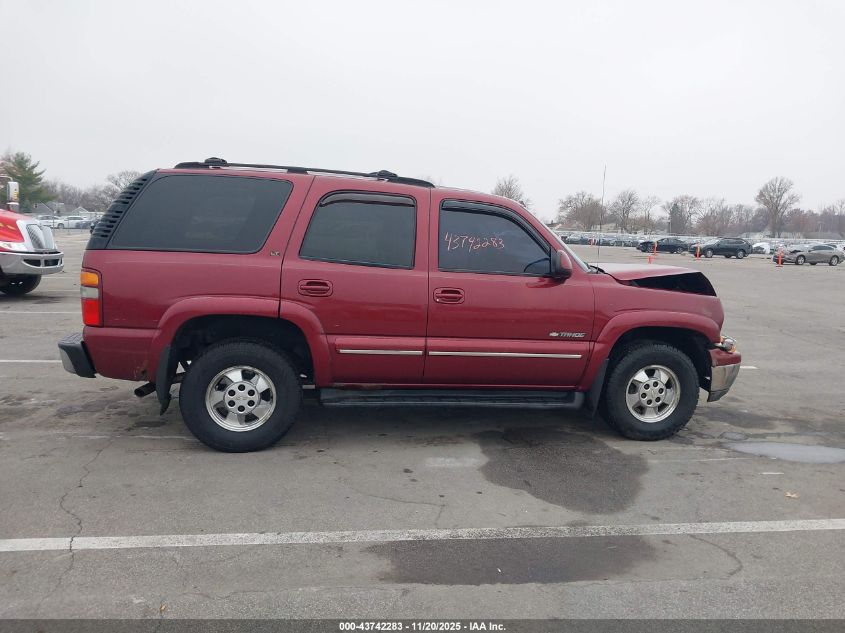 2003 Chevrolet Tahoe Lt VIN: 1GNEK13Z93J217861 Lot: 43742283