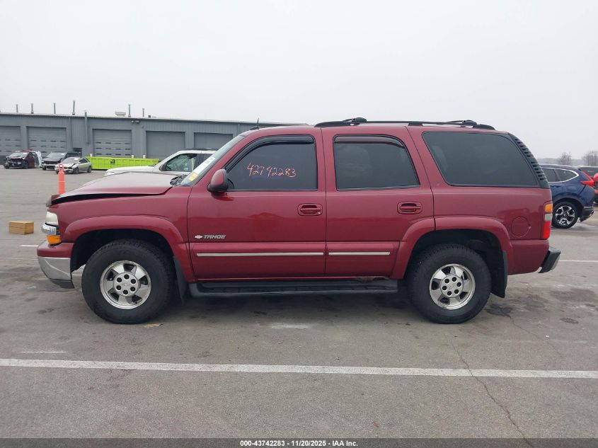 2003 Chevrolet Tahoe Lt VIN: 1GNEK13Z93J217861 Lot: 43742283