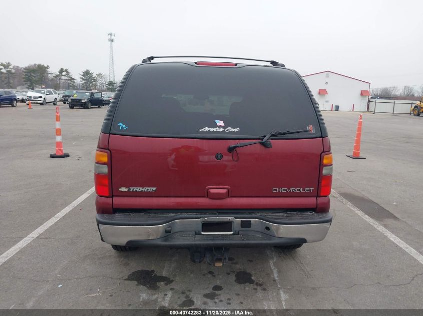 2003 Chevrolet Tahoe Lt VIN: 1GNEK13Z93J217861 Lot: 43742283