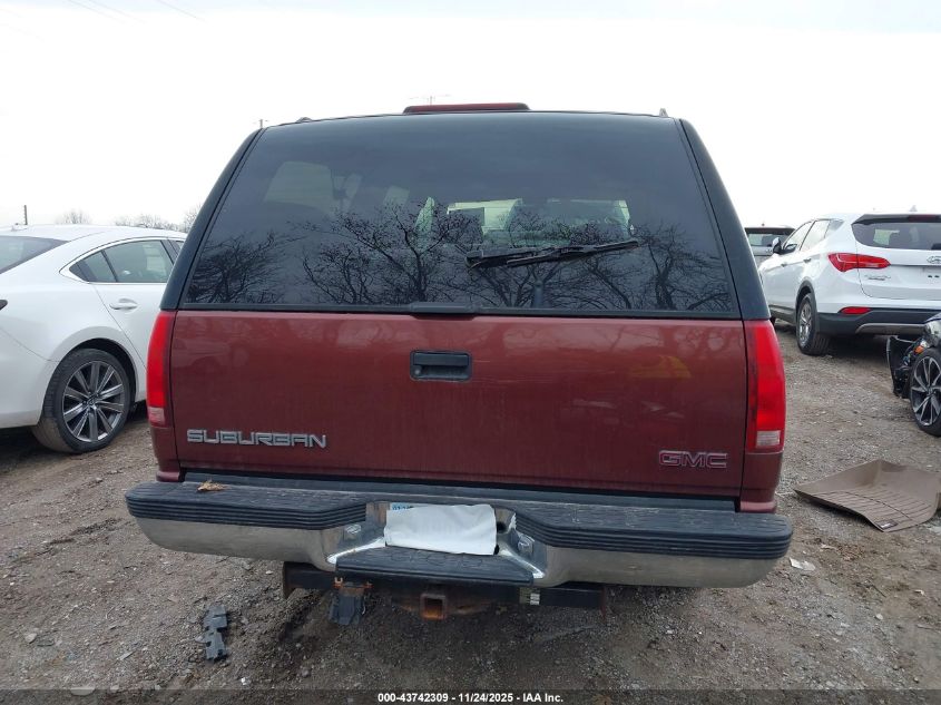 1998 GMC Suburban 1500 Sl VIN: 3GKFK16R4WG510828 Lot: 43742309