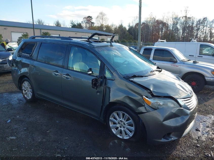 TOYOTA SIENNA LIMITED 7 PASSENGER