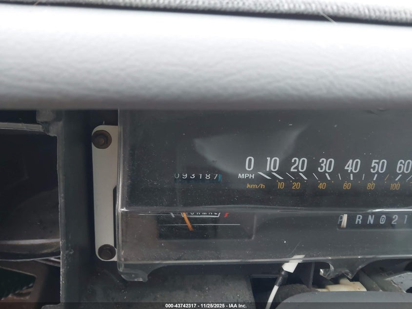 1993 Mercury Grand Marquis Ls VIN: 2MELM75W8PX643021 Lot: 43742317