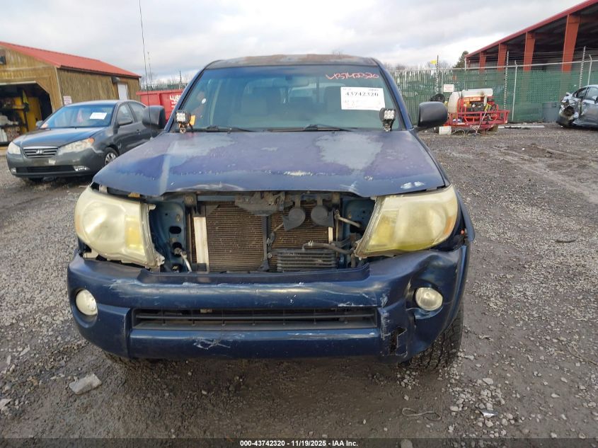 2005 Toyota Tacoma Base V6 VIN: 5TELU42N45Z101874 Lot: 43742320