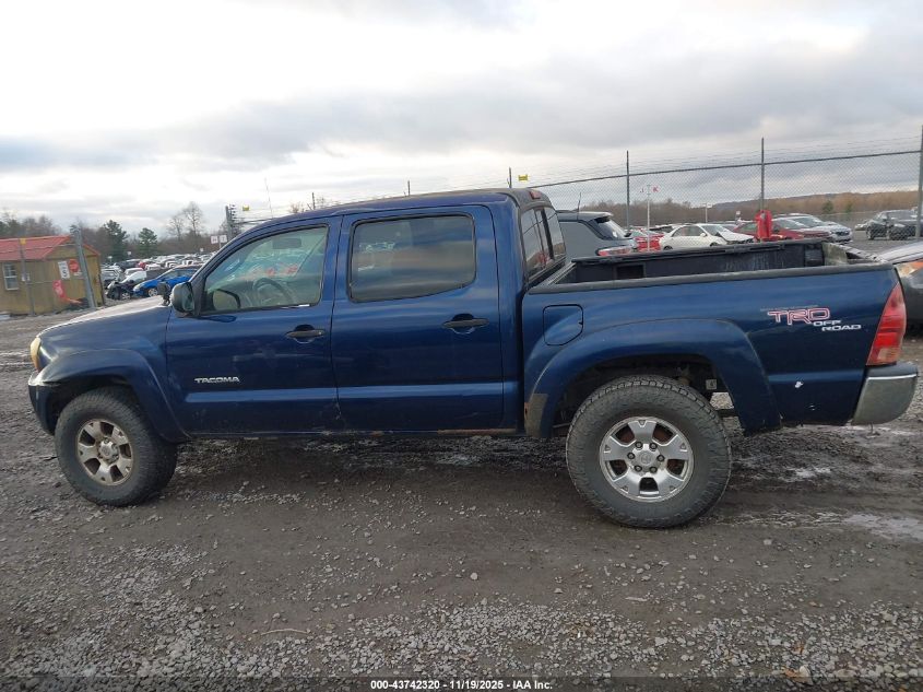 2005 Toyota Tacoma Base V6 VIN: 5TELU42N45Z101874 Lot: 43742320