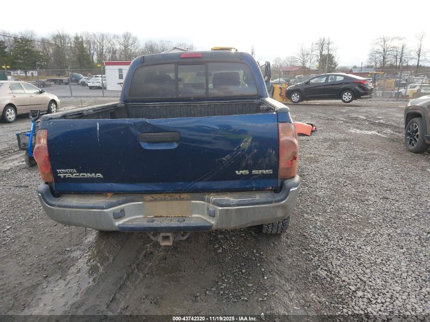 2005 Toyota Tacoma Base V6 VIN: 5TELU42N45Z101874 Lot: 43742320