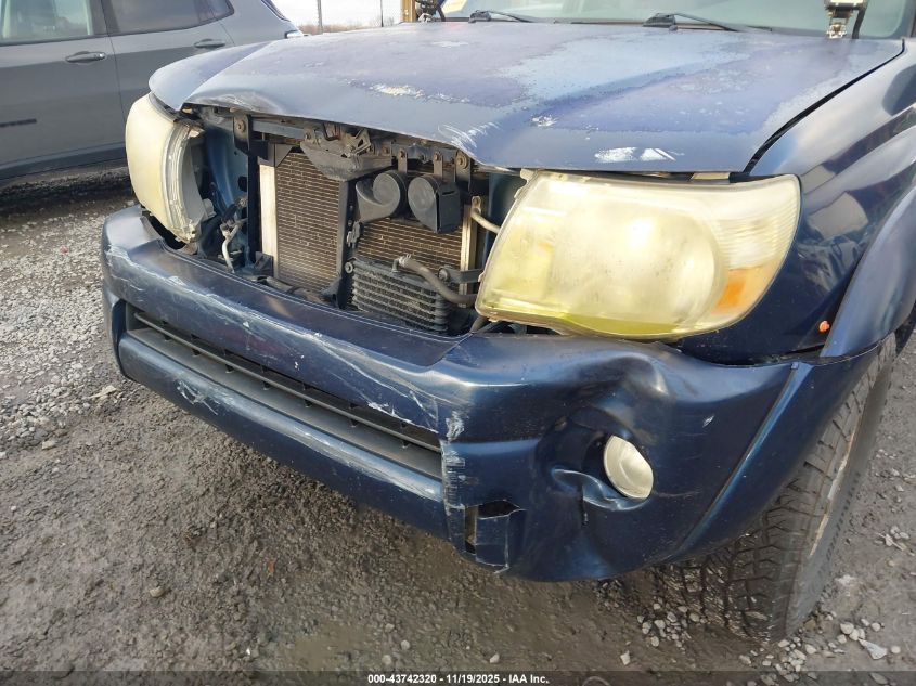 2005 Toyota Tacoma Base V6 VIN: 5TELU42N45Z101874 Lot: 43742320