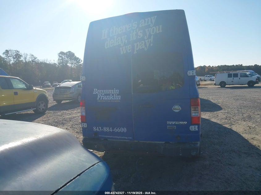 2014 Nissan Nv Cargo Nv2500 Hd S V8 VIN: 1N6AF0LX7EN110210 Lot: 43742327