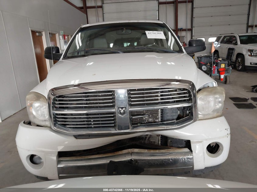 2008 Dodge Ram 2500 Laramie VIN: 3D7KS28A58G207556 Lot: 43742366