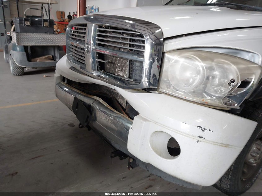 2008 Dodge Ram 2500 Laramie VIN: 3D7KS28A58G207556 Lot: 43742366