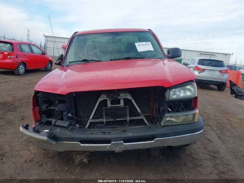 2004 Chevrolet Silverado 1500 Z71 VIN: 1GCEK19T74Z296803 Lot: 43742374