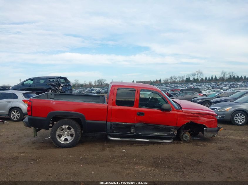 2004 Chevrolet Silverado 1500 Z71 VIN: 1GCEK19T74Z296803 Lot: 43742374