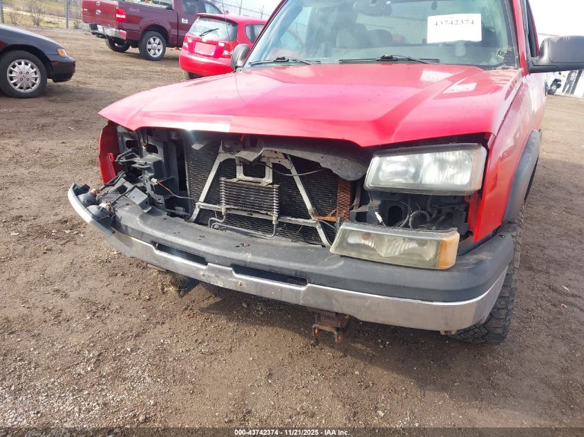 2004 Chevrolet Silverado 1500 Z71 VIN: 1GCEK19T74Z296803 Lot: 43742374