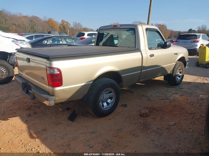1FTYR10U41TB09384 2001 FORD RANGER photo no. 4