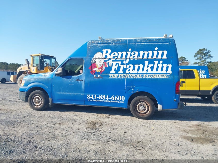 2014 Nissan Nv Cargo Nv2500 Hd S V6 VIN: 1N6BF0LXXEN107032 Lot: 43742405