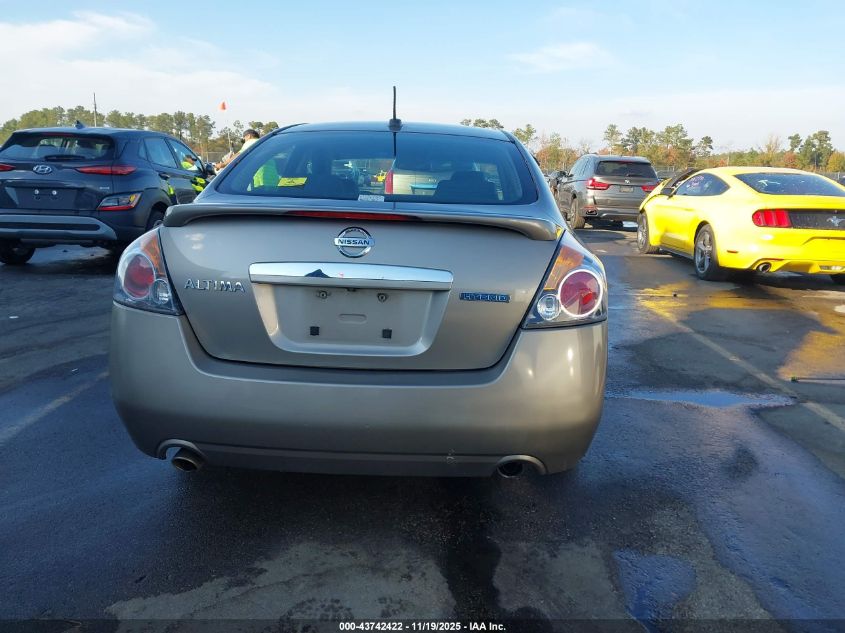 2008 Nissan Altima Hybrid VIN: 1N4CL21E28C159659 Lot: 43742422