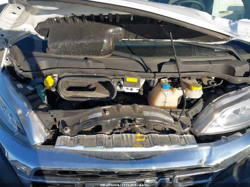 2024 Ram Promaster 3500 Cargo Van Slt High Roof 159 Wb Ext VIN: 3C6MRVJG8RE116591 Lot: 43742426