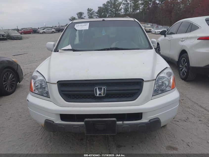 2005 Honda Pilot Ex-L VIN: 2HKYF18745H533360 Lot: 43742443