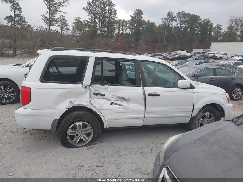2005 Honda Pilot Ex-L VIN: 2HKYF18745H533360 Lot: 43742443
