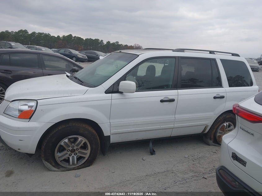 2005 Honda Pilot Ex-L VIN: 2HKYF18745H533360 Lot: 43742443