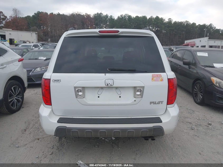 2005 Honda Pilot Ex-L VIN: 2HKYF18745H533360 Lot: 43742443