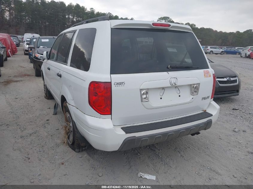 2005 Honda Pilot Ex-L